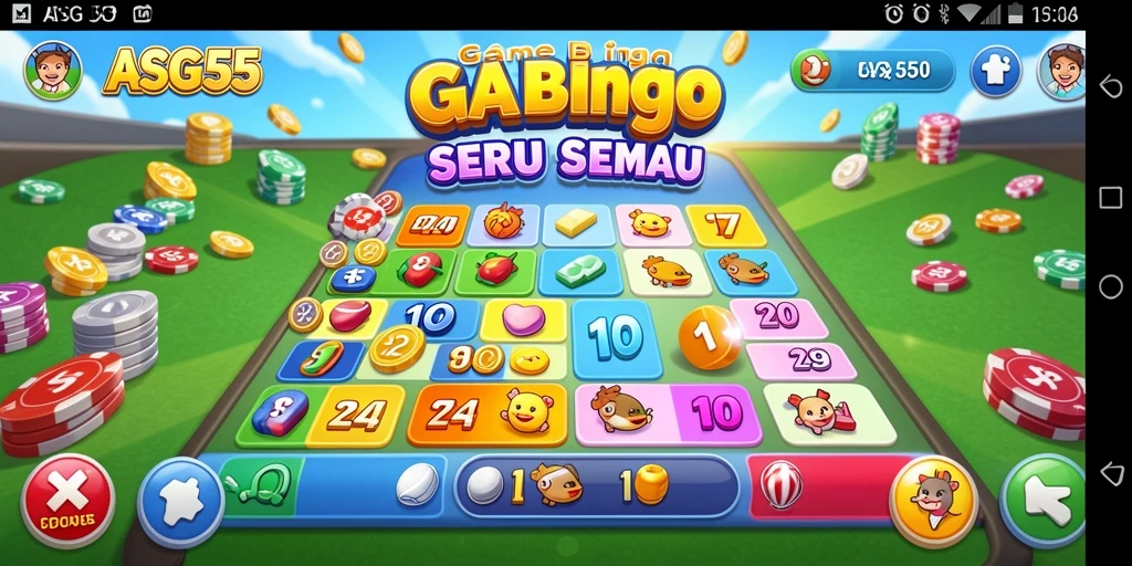Tampilan gameplay seru dan interaktif di ASG55.