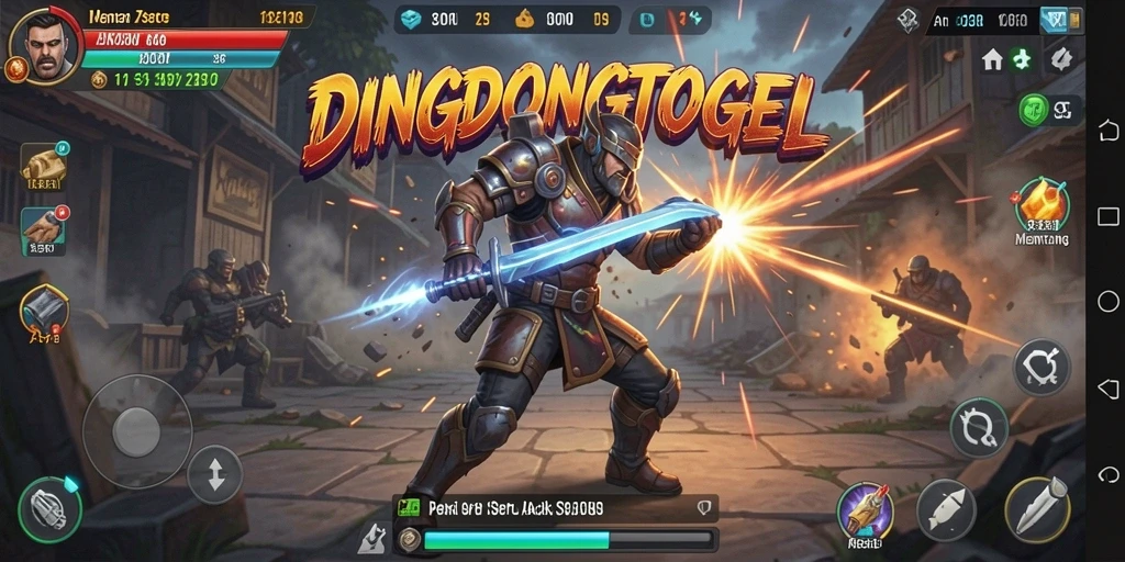 Tampilan gameplay seru dalam DINGDONGTOGEL yang penuh aksi.