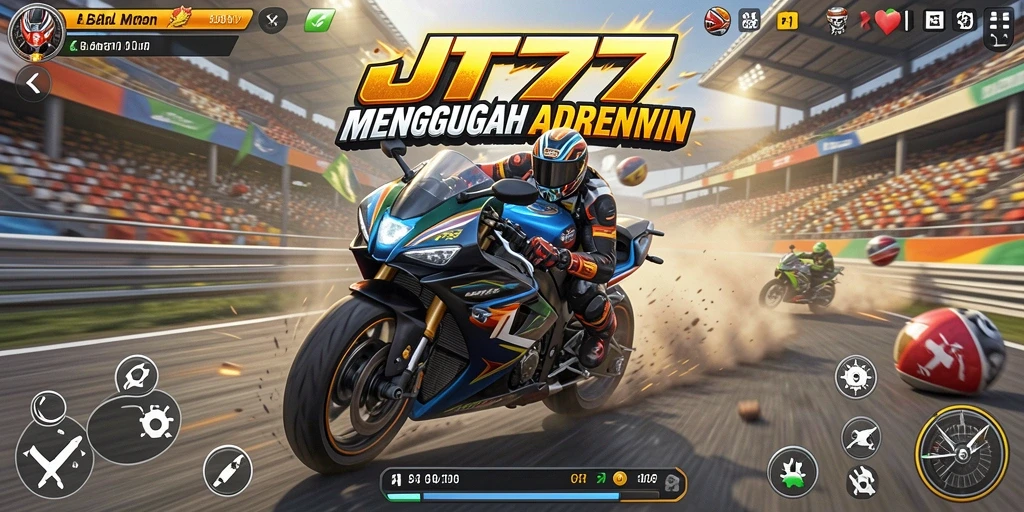 Tampilan gameplay JT777 yang dinamis dan menegangkan.