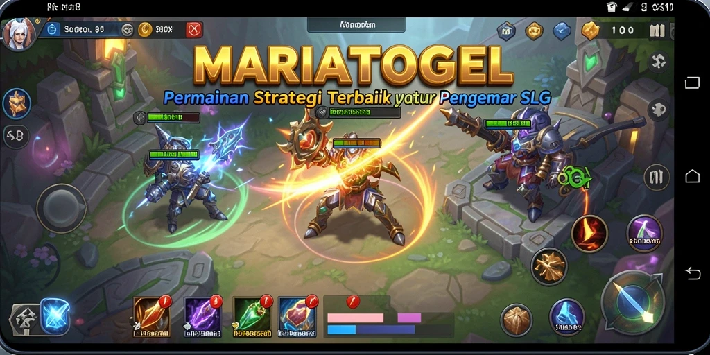 Tampilan gameplay menarik dari MARIATOGEL dengan strategi yang menantang.