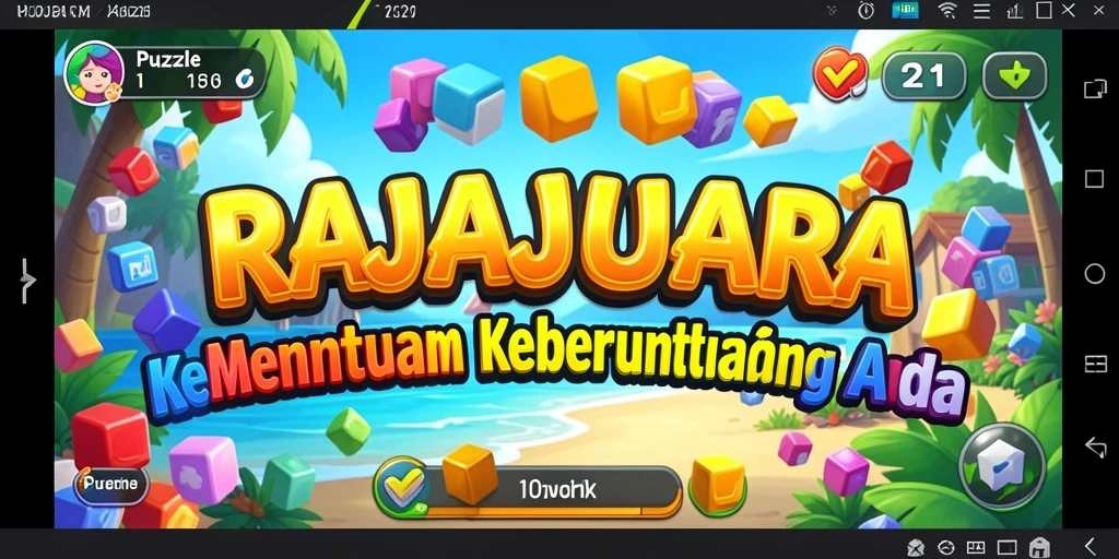 Tangkapan layar menampilkan gameplay menantang RAJAJUARA.