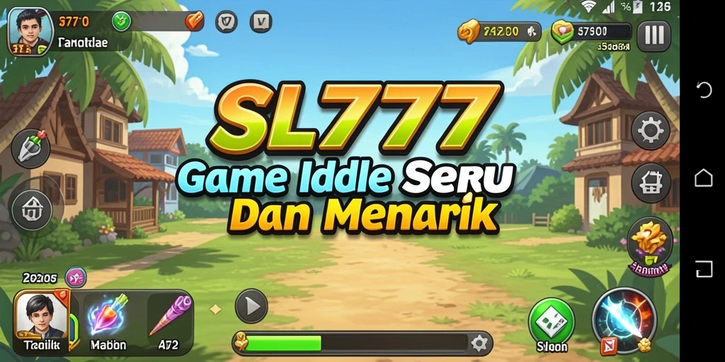 Tangkapan layar gameplay SL777 yang menunjukkan aksi Idle yang menawan.